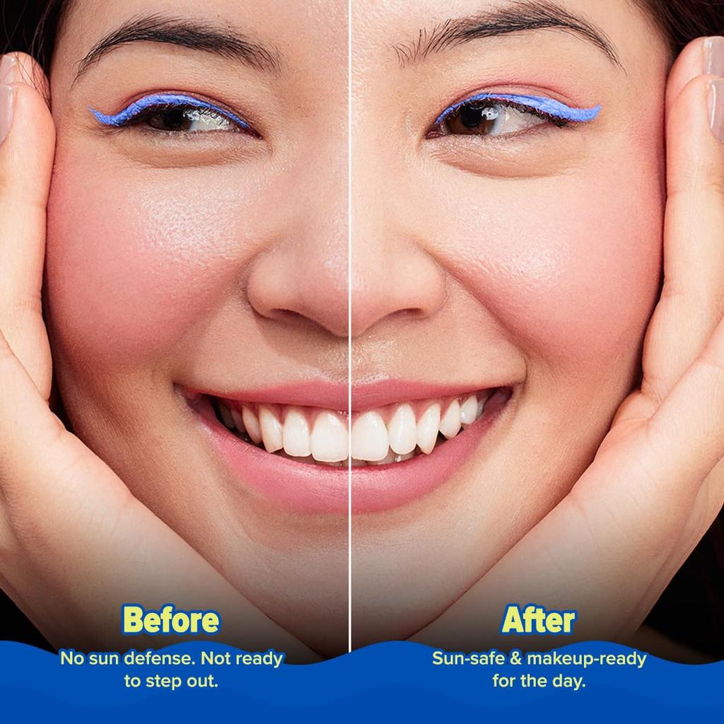 Aqualogica Bright+ Набір для макіяжу Сонячний спрей SPF 50+ PA++++ Ультратонкий Швидковисихаючий Спрей для фіксації макіяжу 80 мл