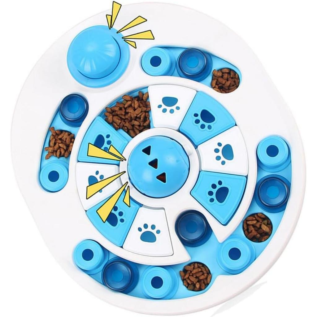 Slow Feeders Cats Bowl Outdoor Portable Pet Feeding Bowl Cats Food Bowl for Dry and Wet Meals
