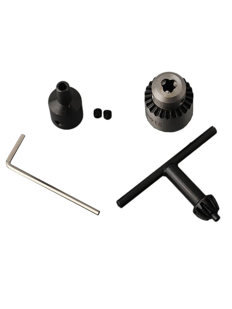 Taper Mounting Lathe Chuck Mini Drilling Machine With Mini Drill Chuck Key