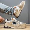 Men Casual Sneakers Outdoor Running Sport Shoes Persalized Star Design Trainers Mixes Color Platform Lace Up Sneakers For Male