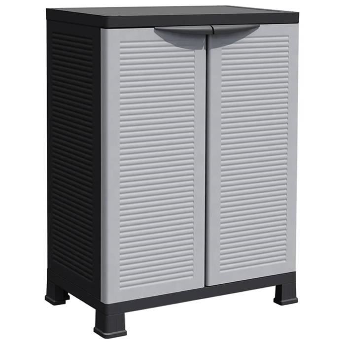 VidaXL Plastic Cabinet 68x39x92 Cm, 68 X 39 X 92 Cm (W X D X H), 9kg