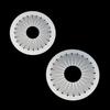9cm 12cm 15cm Rosette Maker Ribbon Flowers DIY Ribbon Flower Making Tool Clear Tabletop Figurines Fabric Flower Maker Crafting