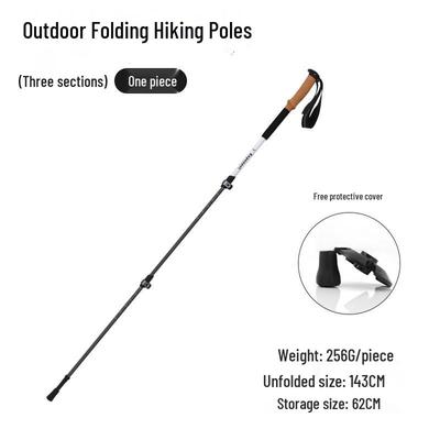 TANERDD Ultralight Aluminum Folding Trekking Pole