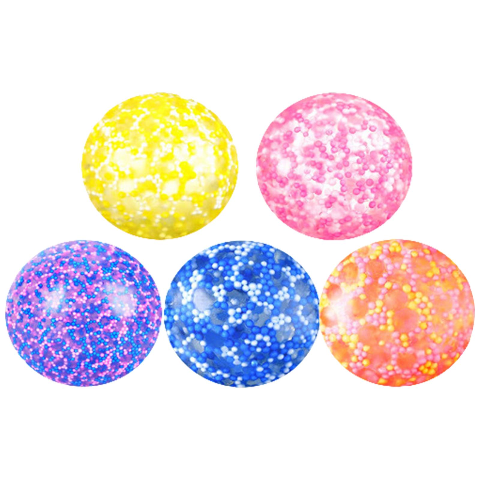 6cm Foam Bead Ball Soft Rubber Squeezable Toy