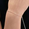 [Worn by Lovelyz's Jeong Yein][sv925] Starlike Italy Chain Bracelet