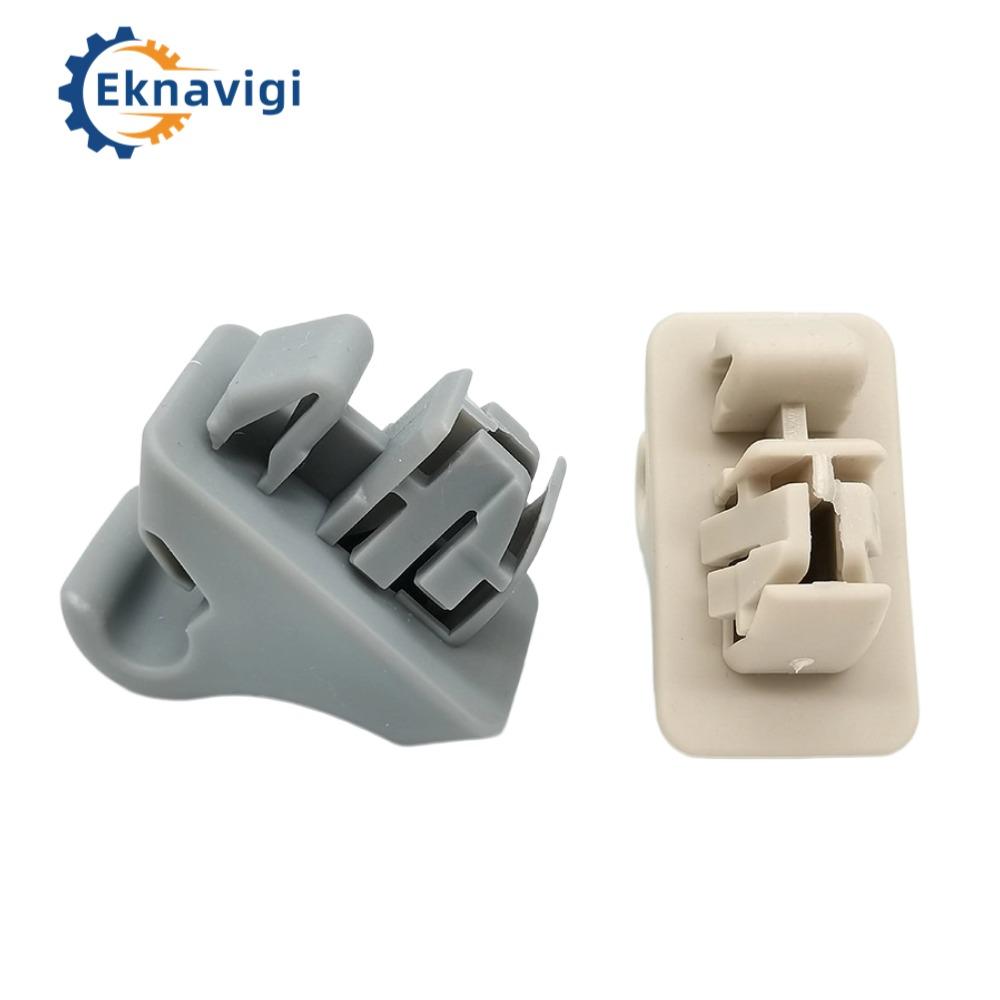 2 Stück OE-Nr. MR779704 MR779705 Auto-Sonnenblenden-Hakenclip-Halterung für Mitsubishi Pajero Montero MK3 2000-2006 V73 V77 V93 V97
