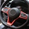Auto Lenkrad Panel Abdeckung Zierleiste Aufkleber für Nissan Qashqai J11 Xtrail T32 Rogue Note Versa Kicks Juke Micra Leaf Sentra