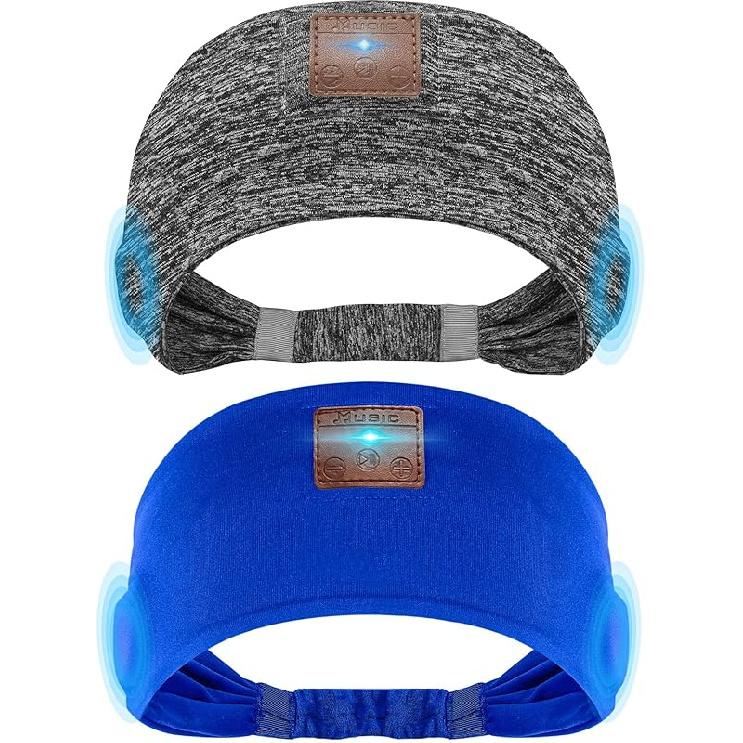 2-Pack Sleeping Headphones, Headband Headphones with Ultra-Thin HD Stereo Speaker, Bluetooth Headband for Sports, Workouts, Insomnia, Yoga, Air