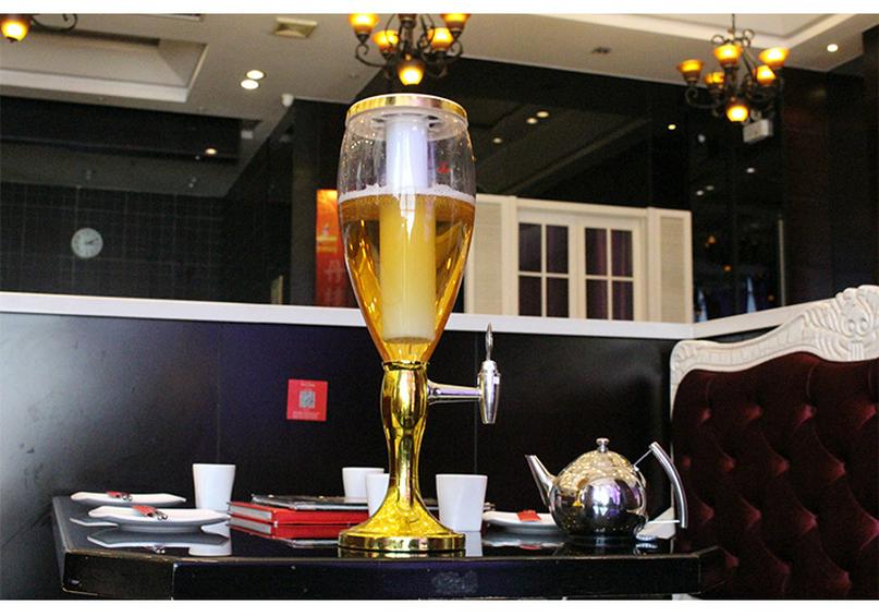 LED Beer & Cocktail Tower Dispenser - Luminous Barware