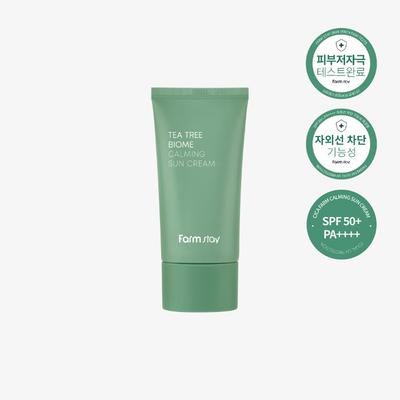 Farm Stay Tea Tree Biome Calming Sun Cream 50ml, 1 Pack