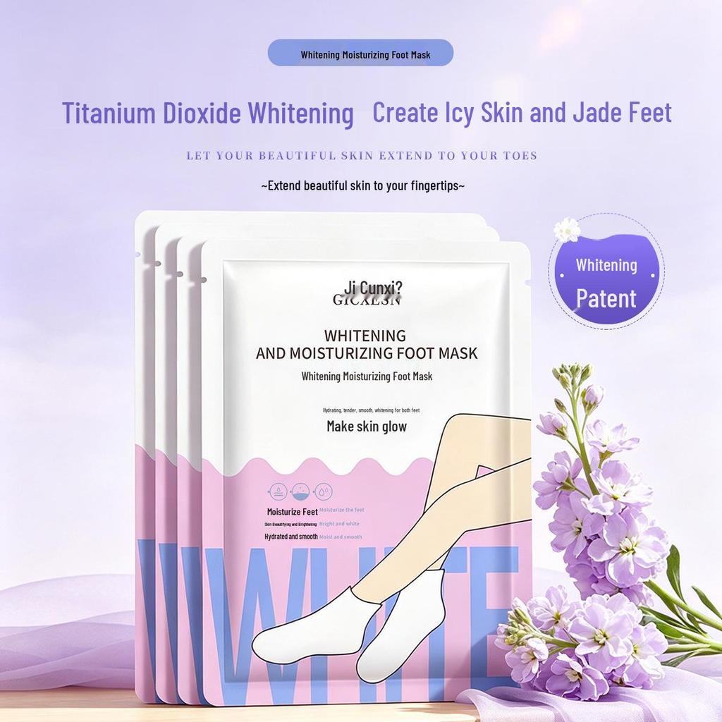 Gentle Hydrating Foot Mask for Nourishing and Moisturizing Dry, Cracked Skin