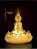 Alloy Double-Sided Thousand-Hand Guanyin Dashboard Ornament with Perfume Base