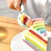 4Pcs Heat-resistant Silicone Mixing Spoon Nonstick Kitchen Cooking Spoon Baking Spoon for Cooking Stirring Mixing and Serving