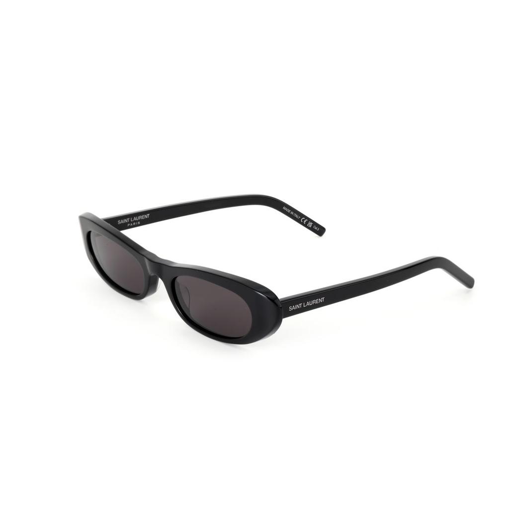 Saint Laurent Oval Plastic Fashion Frame Oval Sunglasses Unisex Sunglasses 713740-Y9901-1000