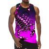 Scorpion 3D Printed Tank Tops Men's Fashion Streetwear Oversized Sleeveless Tank Top Bodybuilding Fitness Gym Vest Man Clothing