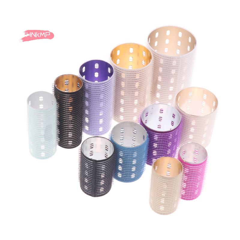 Color Aluminum Core Self-Adhesive Hair Roll Pure Nylon Hook/Loop Roller Self-Grip Styling Hot Thermal Volume Curler for Hair