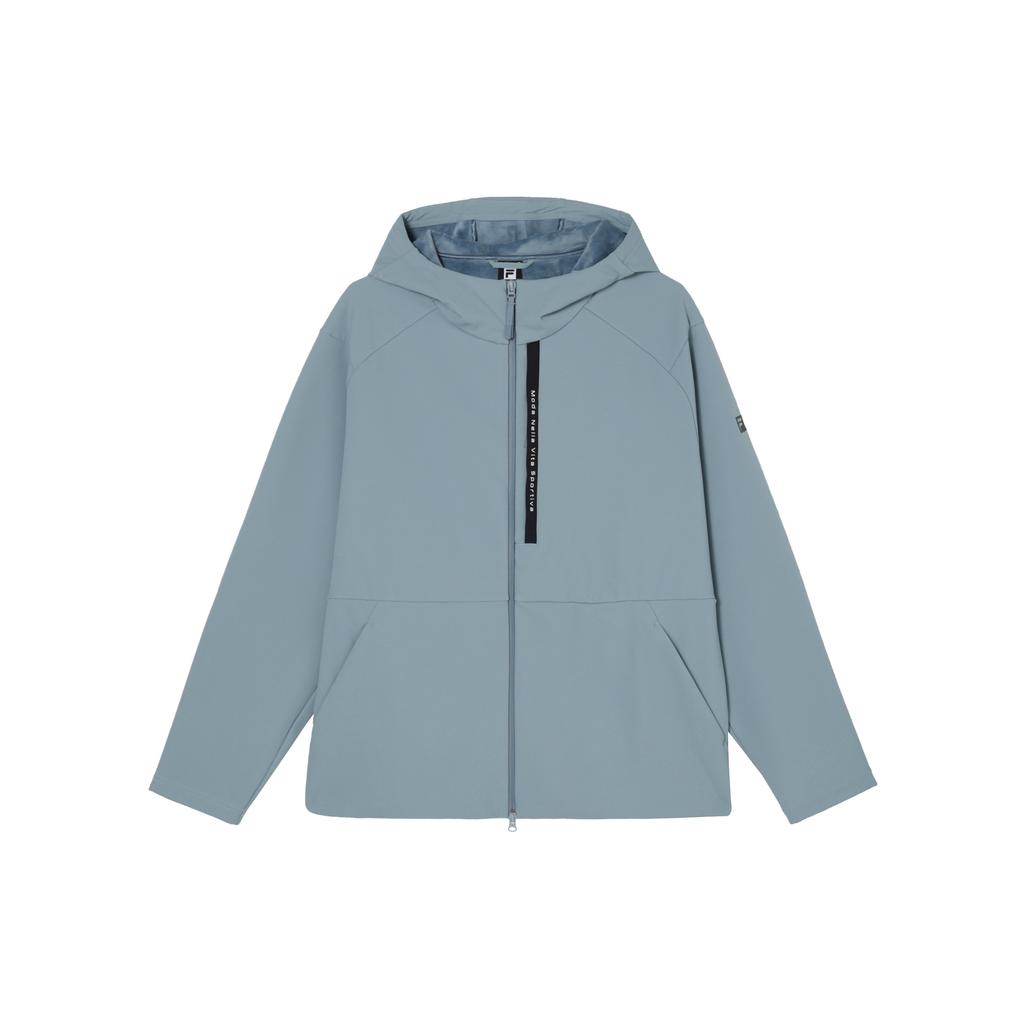 New FILA Jacket Men's Star Gray Blue A11M411712F-BU