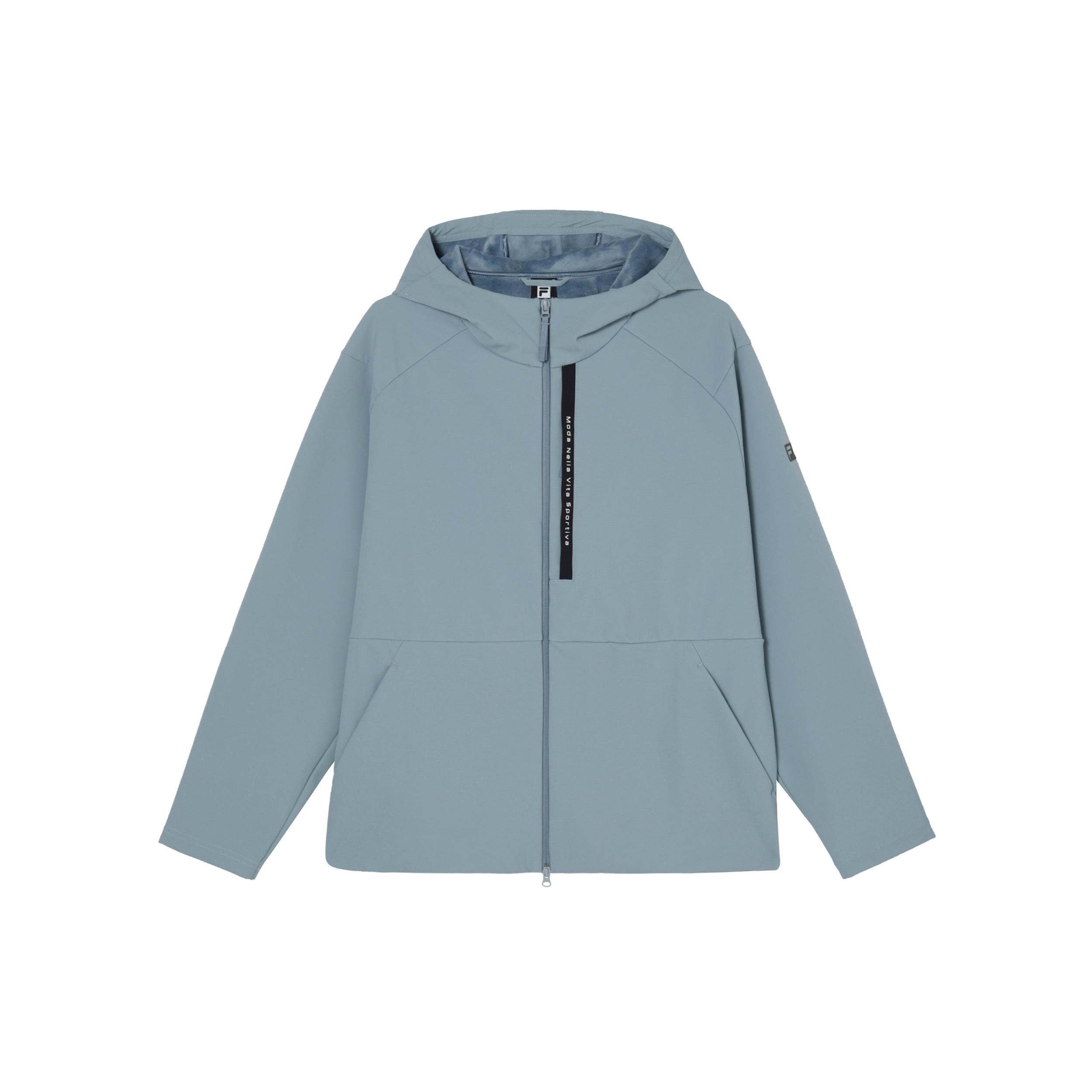 

New FILA Jacket Men s Star Gray Blue A11M411712F-BU XXL