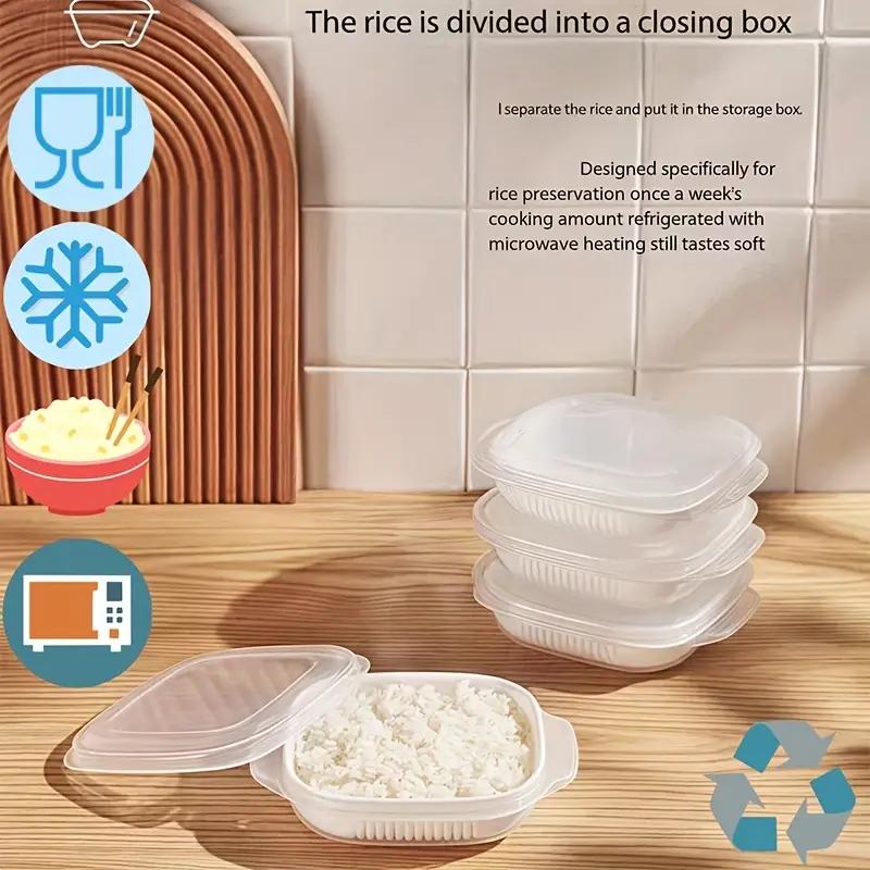 Food Storage Container Freezer Food Storage Boxes Refrigerator Rice Food Fruit Preservation Keep Fresh Box Microwaveable