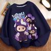 Children's Round-neck Hoodies, Cute Long-sleeved Hoodies for Boys and Girls In Spring and Autumn