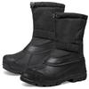 New Snow Boots Men's and Women's Non-slip, Waterproof, Cold-proof and Warm Outdoor Middle Help Snow Boots Thickened Snow Boots