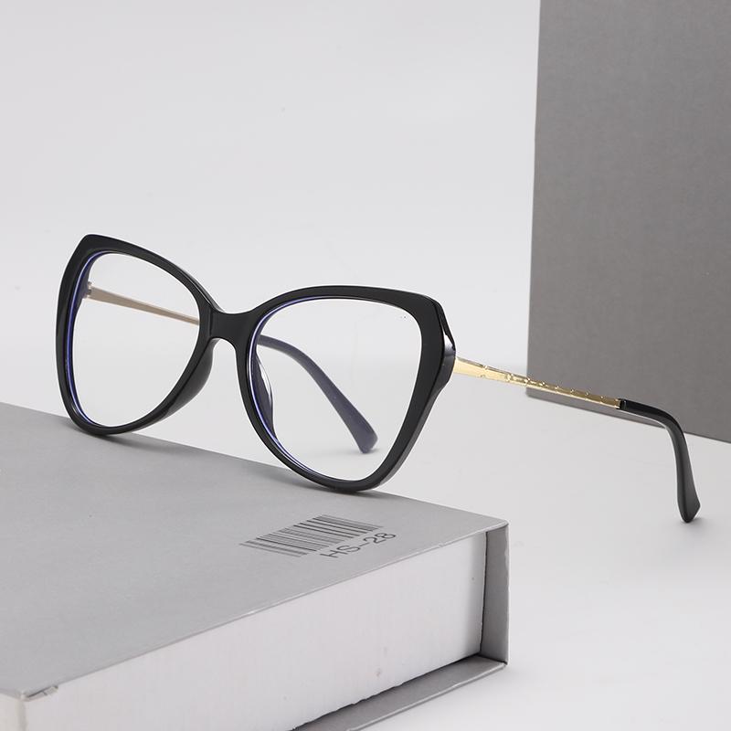 Ramă de ochelari supradimensionată Ochelari de vedere Ochelari de vedere cu blocarea luminii albastre