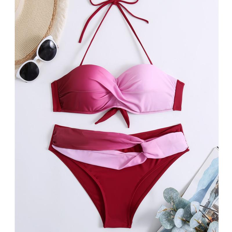 Sommer Sexy Bikinis Damen Badeanzüge Damen Bademode Push Up Bademode Badeanzüge Brasilianisches Bikini-Set Strandbekleidung Pool Badende