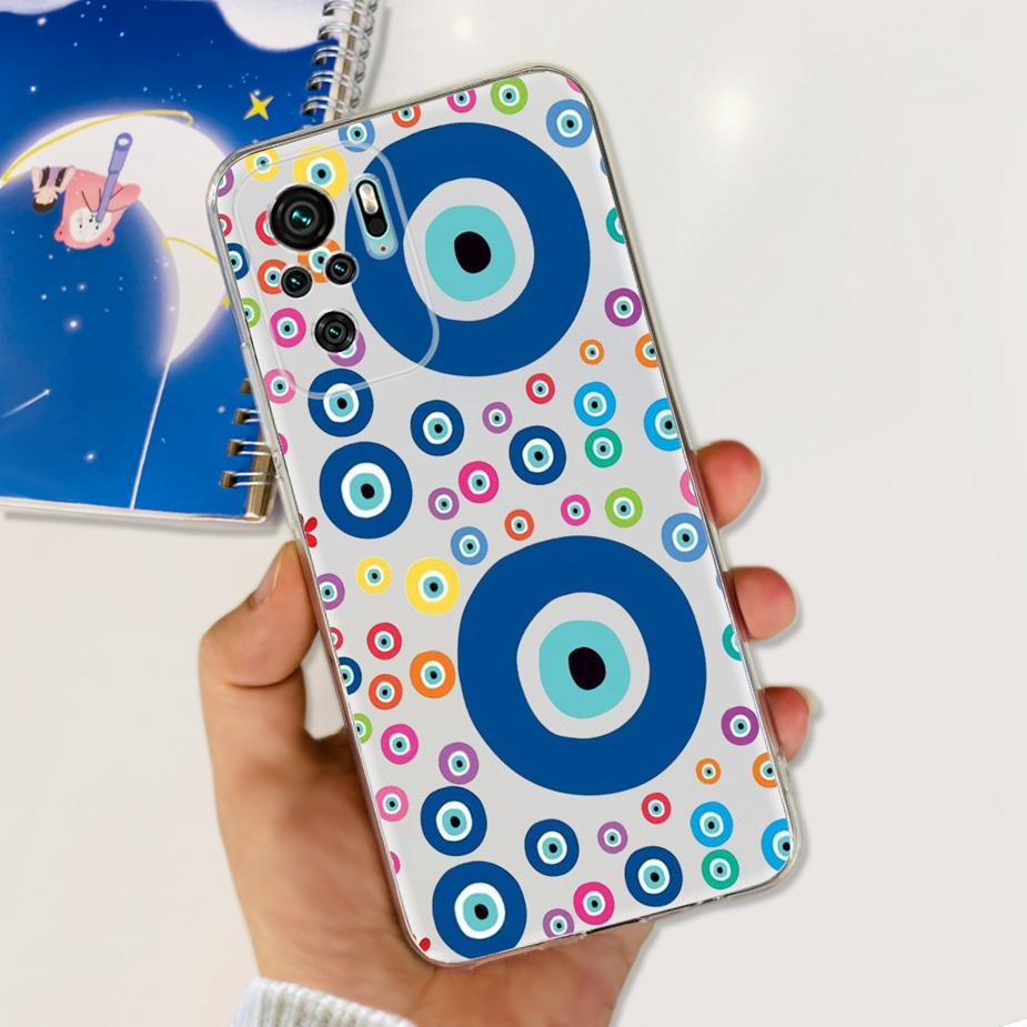 For Xiaomi Redmi Note 10 4G Case Redmi Note 10S Luxury Painted Cover Cases For Xiaomi Redmi Note 10 Pro Max Note10 S Soft Fundas