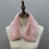 Women Furry Collar Wrap Neck Warmer Scarf Detachable Fake Collar Coat Accessory