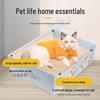 Foldable Large Capacity Cat Litter Box: Durable, Thickened, and Disposable for Travel