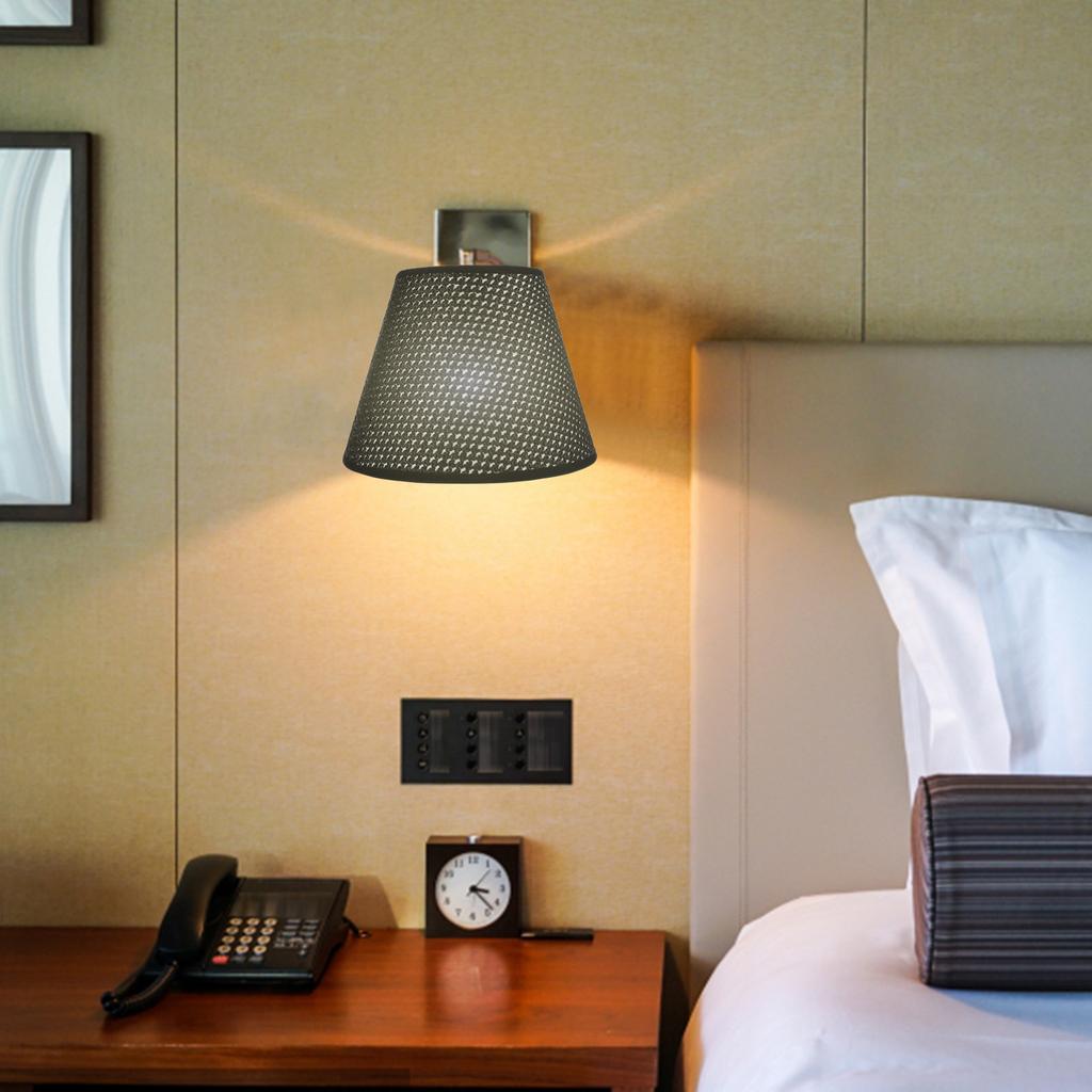 Woven Lamp Shade Cover for Table Lamp Bedside Light Replacement Modern Simple Structure Easy Installation Home