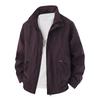 Fall Men'S Double Mesh Vintage Tooling Jacket Men'S Outdoor Casual Stand-Up Jacket