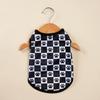 Summer Cat Clothes Vest Mesh Breathable Pet T-shirt For Small Medium Dogs Cats Fashion Plaid Print Puppy Kitten Shirt Outfits