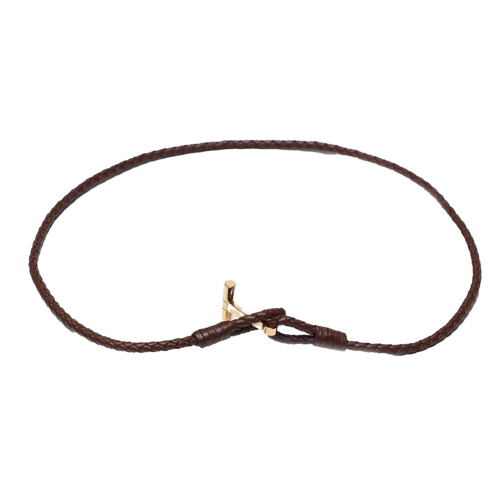 Tom Ford Men's Leather Braided Bracelet