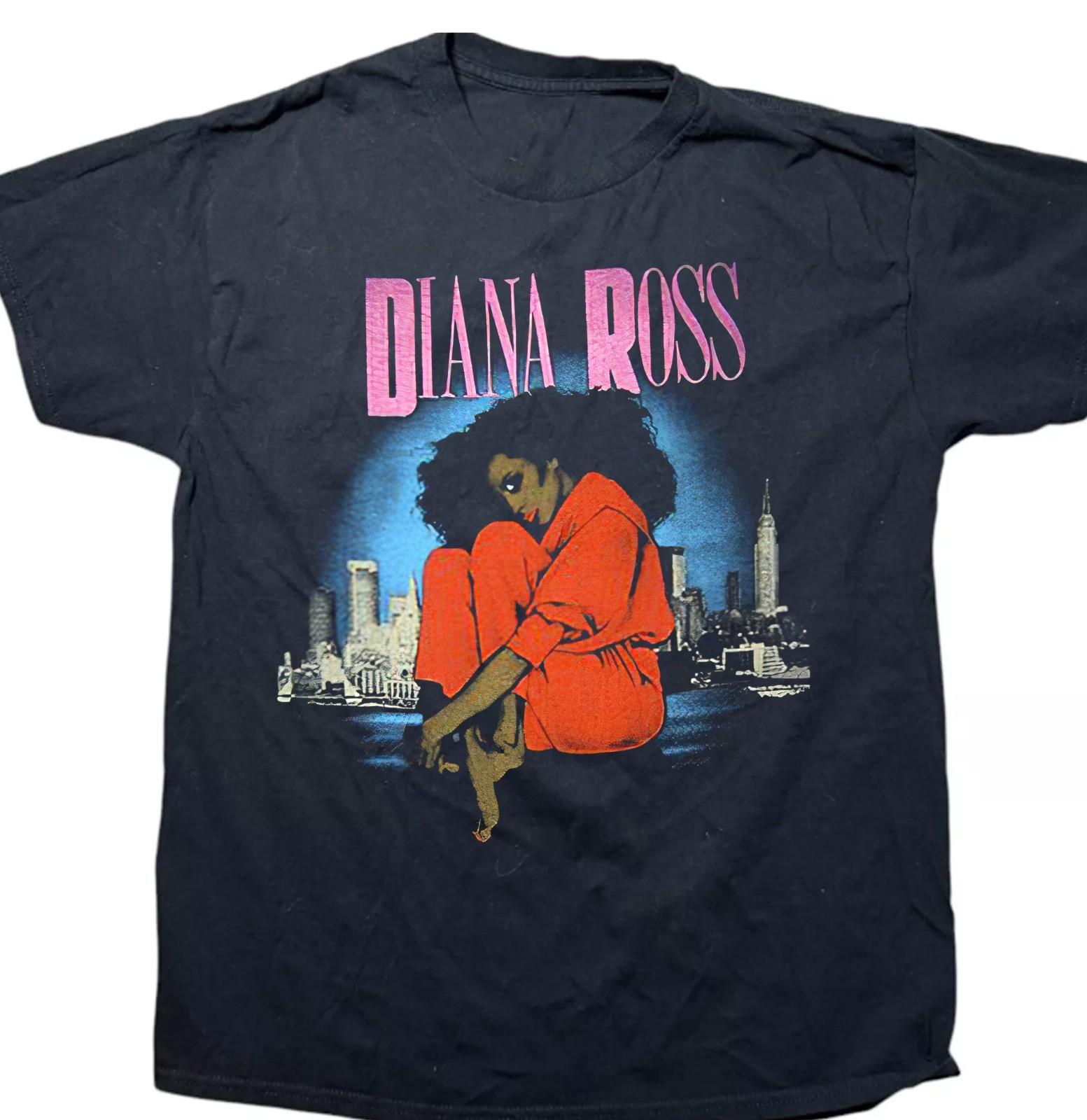 Christmas gift Diana Ross Short Sleeve Men S-5XL 23D62 S разноцветный