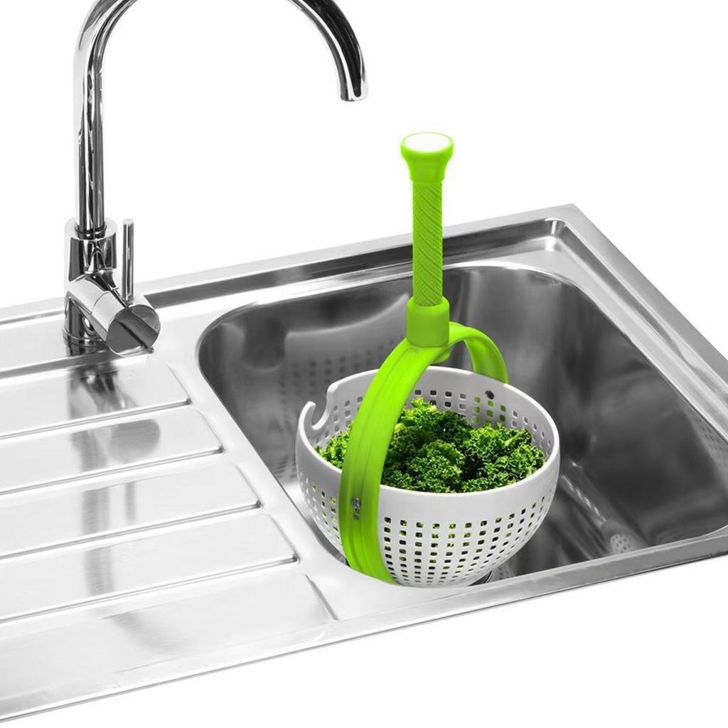Odtokové koše do kuchyňského dřezu Ruční rotační sušička na zeleninové a ovocné saláty Myčka na ovoce