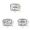 Pvc Cartoon Makeup Bag Large Capacity Waterproof Travel Organizer For Daily Use