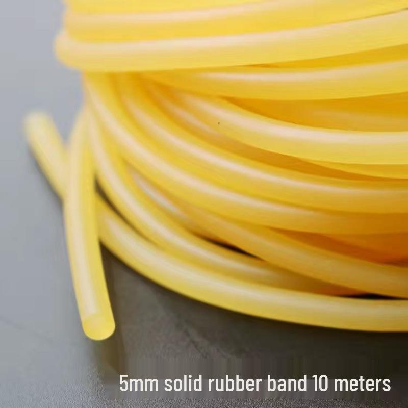 Fishing Gear Lanyard: Durable Solid Rubber Band Foam Accessory