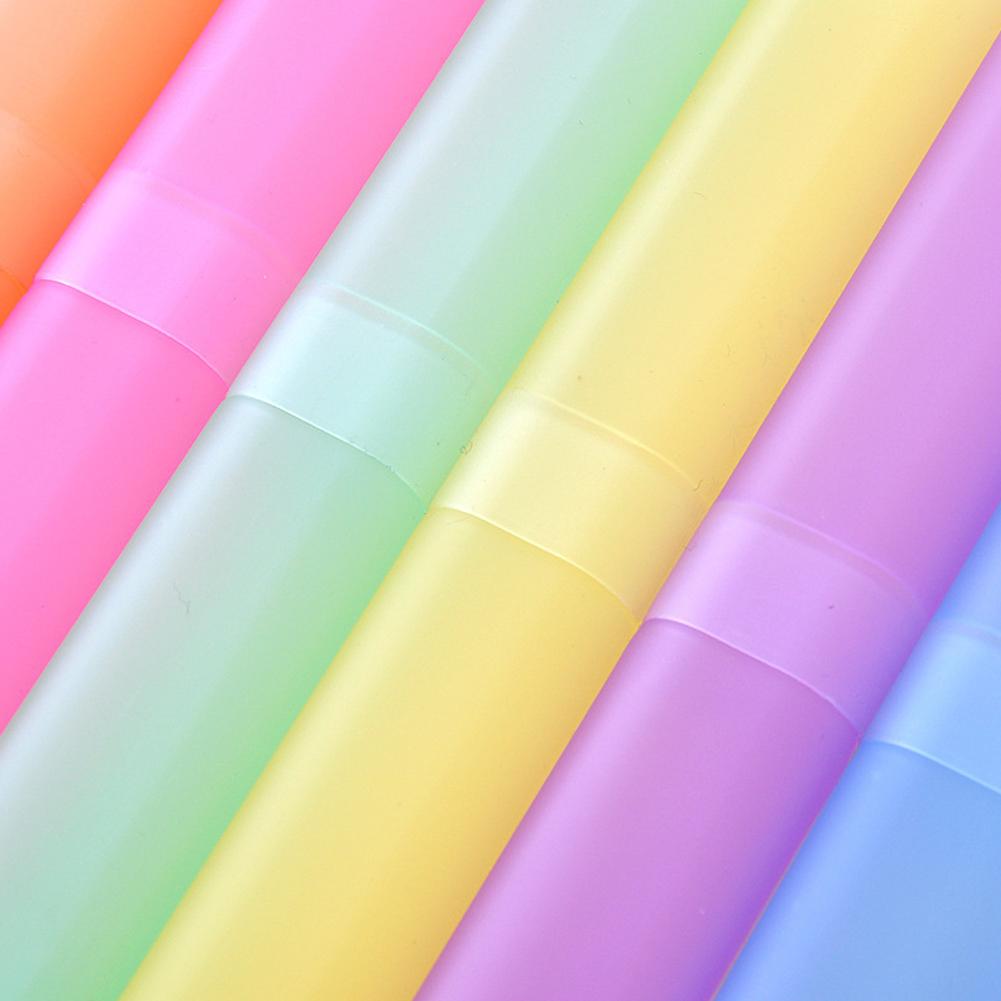 Portable Travel Hiking Camping Toothbrush Holder Case Box Tube Cover Toothbrush Protect Holder Case 3 Color