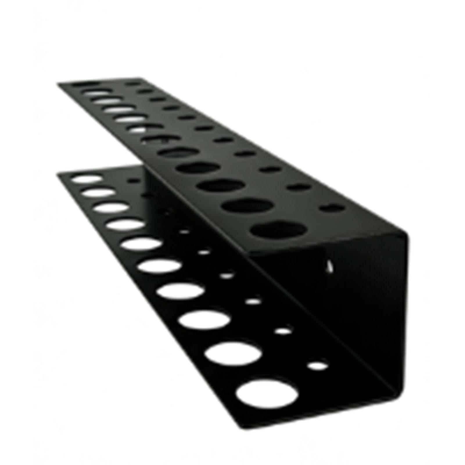 

Screwdriver Holder Heavy Duty Wall Mount Storage Rack Organizer for Workshop Shed Garage Home Black чорний
