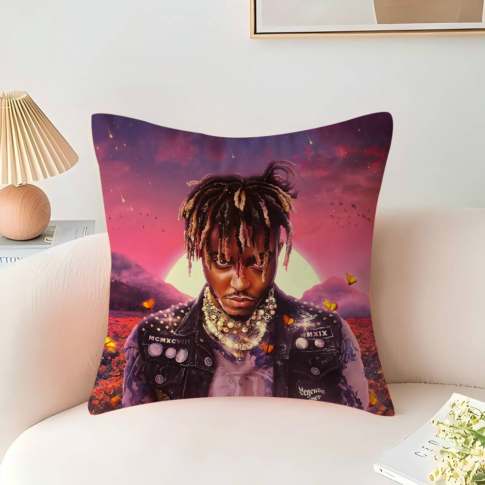Rap W-WRLD j-Juice Cushion Cover Pillowcase Upholstery Sofa Throw Pillow Home Decor Pillowcas