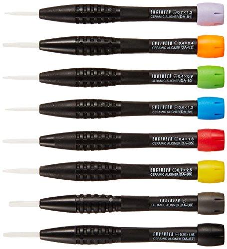 

Engineer Ceramic Adjustment Screwdriver Set, 8-Piece Set, DK-91, 8-Piece Set