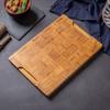 Bamboo Cutting Boards Ellipse Rectangle Kitchen Tool Kitchen Chopping Board Natural Color Resistant To Mold Chopping Block