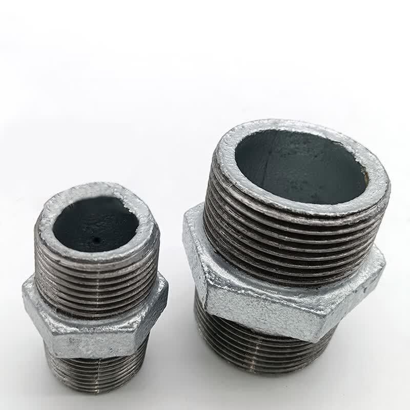 Galvanized Malleable Iron Hex Nipple