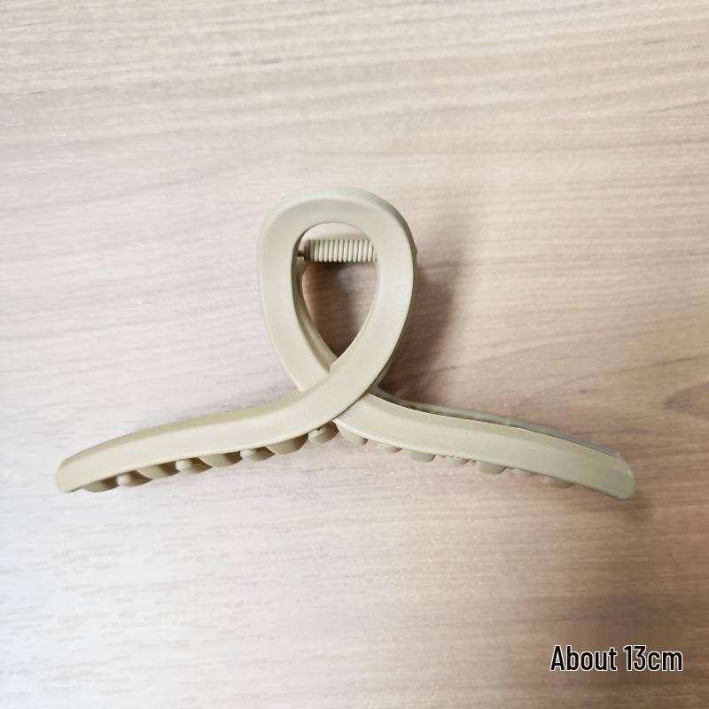 Großer französischer Retro-Klammer-Haarclip für elegante Damenfrisuren.