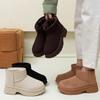 New snow boots women's thick-soled piled thickened large cotton boots fashionable anti-velvet women's cotton shoes