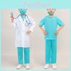 Children Epidemic Prevention Suit Doctor Costume Set With Cotton Fabric For Role Play And Stage Performances