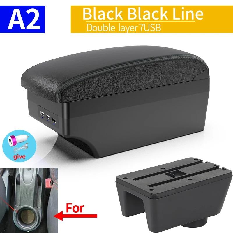 For Seat Ibiza Armrest Box For Seat Ibiza 6j Ibiza 6L Car Armrest Auto Storage Box Retrofit Parts Interior Car Accessories Arm