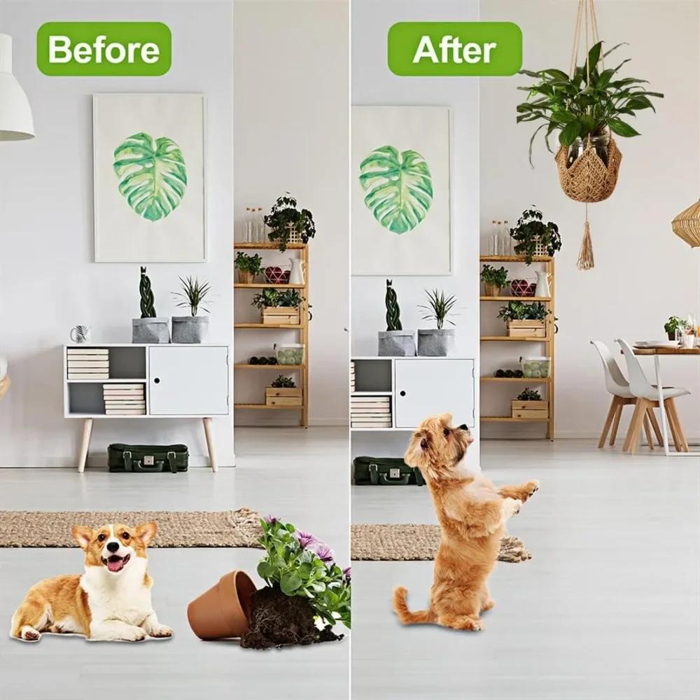 2Pcs Hanging Basket Plant Handmade Macrame Plant Hanger Flower Pot Planter Hanger Wall Decor Courtyard Garden Hanging Planter