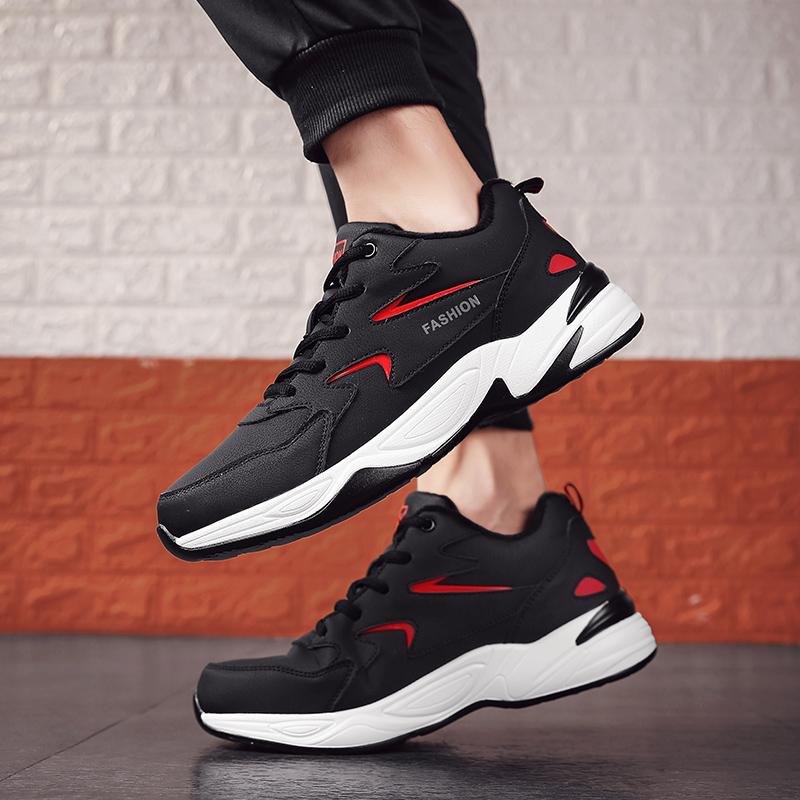 Мужские зимние ботинки Мужские зимние ботинки Зимние теплые кожаные водонепроницаемые — фото 6